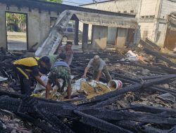 Rumah Kayu di Demak Ludes Terbakar, Kakek dan Cucunya Alami Luka Bakar Ringan