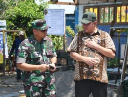 Sehari Jabat Dandim, Letkol Inf Abi Swanjoyo Langsung Tinjau Persiapan TMMD ke-126 di Mojosari
