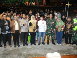 Dandim 0815 Bersama Forkopimda Mojokerto Pantau Langsung Aktivitas Siskamling Tiga Kecamatan