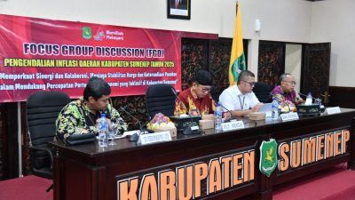 FGD Inflasi Daerah: Pemkab Sumenep Perkuat Sinergi Jaga Harga dan Pasokan