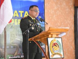 Kesehatan Jadi Prioritas, Korem 082/CPYJ Bersama Kodim 0815/Mojokerto Gelar Cek Kesehatan Personel