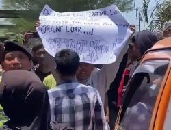 Aksi Damai Waga Bumiharjo Guntur Demak Tolak Pilperades Warga Luar. Sempat Geger