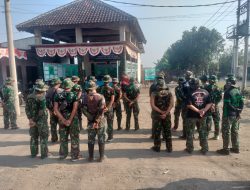 Apel Pagi Satgas TMMD ke-126 di Balai Dusun Sumbertanggul, Mantapkan Semangat Gotong Royong