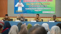 Sosialisasi Pengolahan Makanan Sehat, Ning Ita Ingin UMKM Kota Mojokerto Naik Kelas