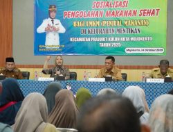 Sosialisasi Pengolahan Makanan Sehat, Ning Ita Ingin UMKM Kota Mojokerto Naik Kelas