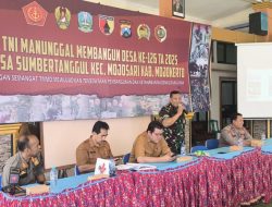 Sinergi TNI dan Pemerintah Daerah, TMMD ke-126 Beri Edukasi Pentingnya Wawasan Kebangsaan dan Gotong Royong