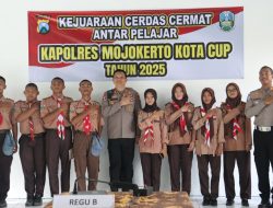 Semarak Lomba Kapolres Mojokerto Kota Cup, Ajang Menumbuhkan Semangat Sportivitas