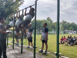 Ukur Tingkat Kebugaran Prajurit, Personel Kodim 0815/Mojokerto Laksanakan Garjas Periodik IV TA 2025