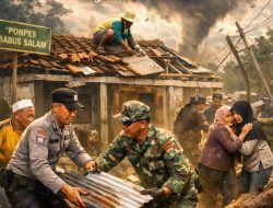 Angin Puting Beliung Terjang Payudan Dundang, Sejumlah Pemukiman Warga dan Pondok Pesantren Ikut Terdampak