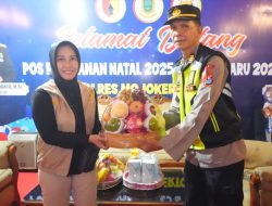 Pastikan Nataru di Kota Mojokerto Aman dan Kondusif, Ning Ita bersama Forkopimda Kota Mojokerto Tinjau Pos Pengamanan Nataru