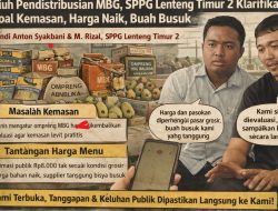 Riuh Pendistribusian MBG. SPPG Buka Data Soal Kemasan, Harga Naik, hingga Buah Busuk
