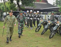 Dandim 0815/Mojokerto Tekankan Disiplin dan Tanggung Jawab dalam Apel Gelar Pasukan Penanggulangan Bencana