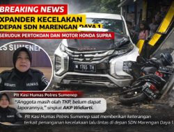Breaking news:Mobil Mitsubishi Xpander Tabrak Pertokoan dan Sepeda Motor di Depan SDN Marengan Daya 1