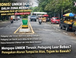 Ironi Penertiban: UMKM Lokal Terusir dengan Dalih Zona Merah, Jalan Trunojoyo Justru Jadi “Sarang” Pedagang Pick Up dari Luar Daerah