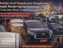 Mobdin Asal Pamekasan Kedapatan Nongkrong di Depan Masjid Agung Sumenep, Publik Pertanyakan Etika dan Kepatuhan Aturan