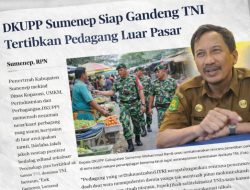 DKUPP Sumenep Siap Gandeng TNI Tertibkan Pedagang di Luar Area Pasar