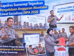 Kapolres Sumenep Tegaskan Komitmen Anggaran Bersih Lewat Sosialisasi DIPA 2026