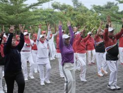 Kota Mojokerto Jadi Tuan Rumah Gebyar Senam DPC PORPI se-Jawa Timur
