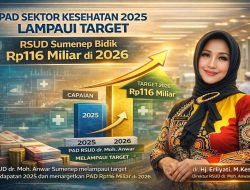 PAD Sektor Kesehatan 2025 Lampaui Target, RSUD dr. Moh. Anwar Sumenep Bidik Rp116 Miliar di 2026