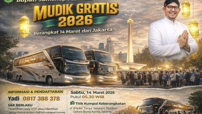 Bupati Sumenep Fasilitasi Mudik Gratis 2026, Berangkat 14 Maret dari Jakarta