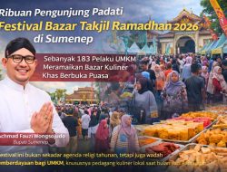 Ribuan Warga Padati Festival Bazar Takjil Ramadan 2026 di Depan Labang Mesem
