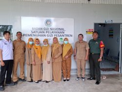 Sinergi UPTD Puskesmas Kedungsari dan Koramil 0815/06 Kemlagi Gelar Cek Kesehatan Gratis di SPPG Roudlotun Nasyiin