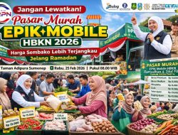 Jangan Lewatkan! Besok, Pemprov Jatim akan Gelar Pasar Murah EPIK Mobile HBKN 2026 di Sumenep, Harga Sembako Lebih Terjangkau