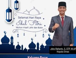 Keluarga Besar Dinas Pemberdayaan Masyarakat dan Desa Kabupaten Lamongan Mengucapkan Selamat Hari Raya Idul Fitri 1447 Hijriyah/ 2026 Masehi