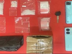 Polres Mojokerto Amankan Dua Tersangka Pengedar Sabu Senilai 126 juta