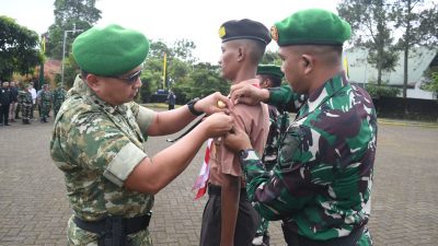 Dandim 0815/Mojokerto Resmi Buka Perjusami Dan Bela Negara KKRI Tahun 2026 di Pacet