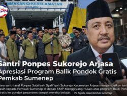 Santri Asal Arjasa Apresiasi Program Balik Pondok Gratis Pemkab Sumenep
