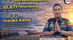 Arus Balik Lebaran 2026 di Pelabuhan Kalianget Terkendali, 10.871 Penumpang Tiba dengan Aman