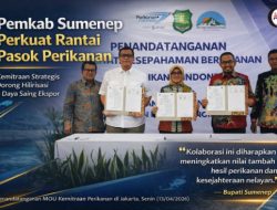 Perkuat Ekonomi Daerah, Pemkab Sumenep Bangun Kemitraan Rantai Pasok Perikanan Terintegrasi