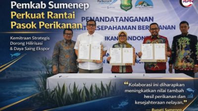 Perkuat Ekonomi Daerah, Pemkab Sumenep Bangun Kemitraan Rantai Pasok Perikanan Terintegrasi