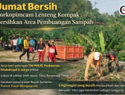 Forkopimcam Lenteng Gelar Kurve, Area Pembuangan Sampah di DAM Jepun Jadi Sasaran