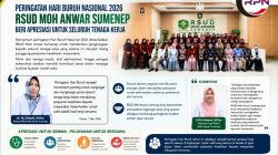 Momentum Hari Buruh Nasional, Dirut RSUDMA Sumenep Berikan Penghargaan Kepada Pegawainya